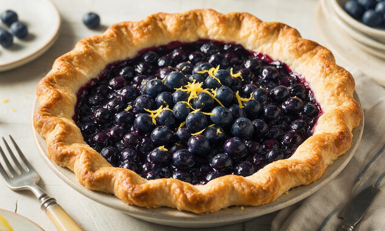Maine Blueberry Pie