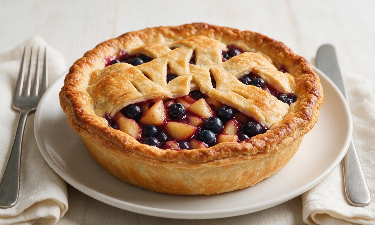 Blueberry Apple Pie