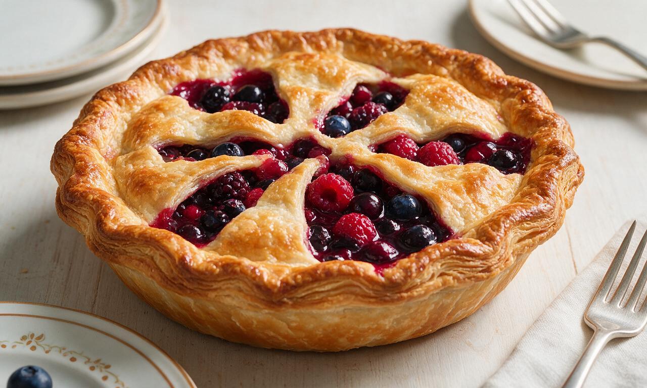Mixed Berry Pie