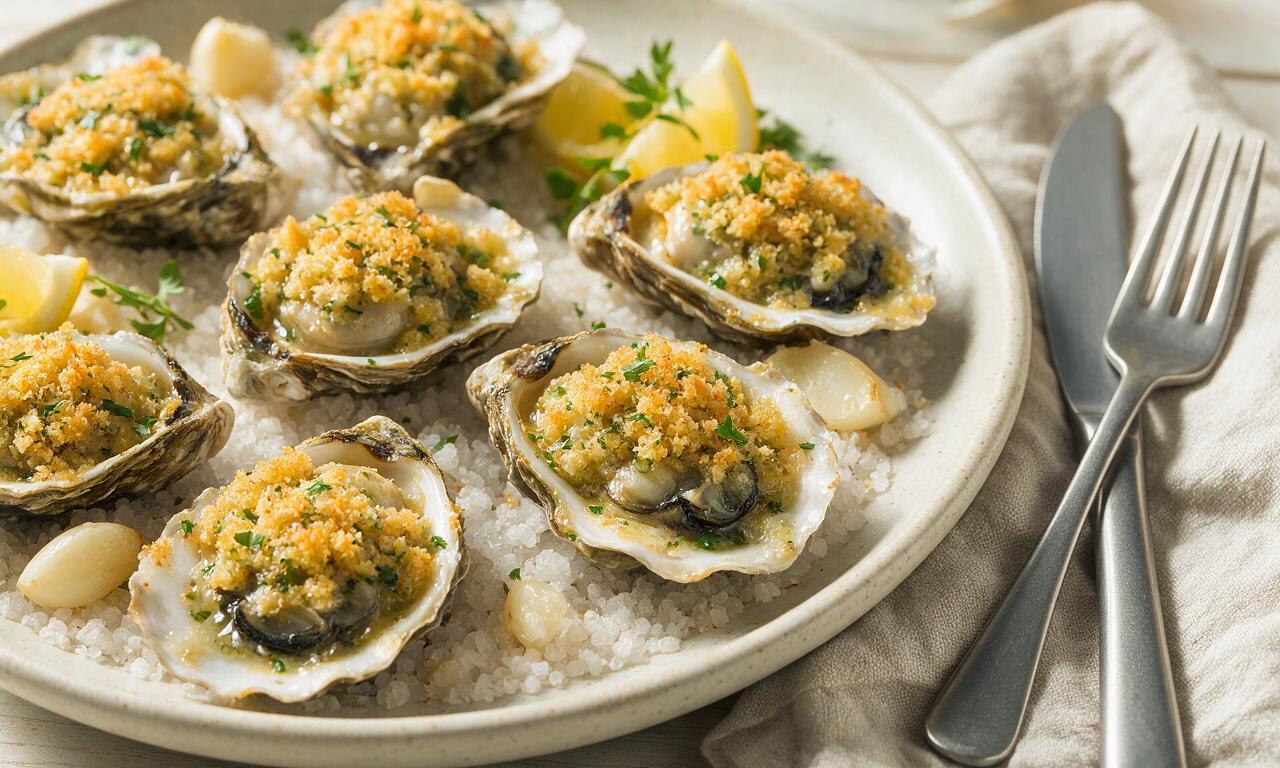 Oysters Rockefeller