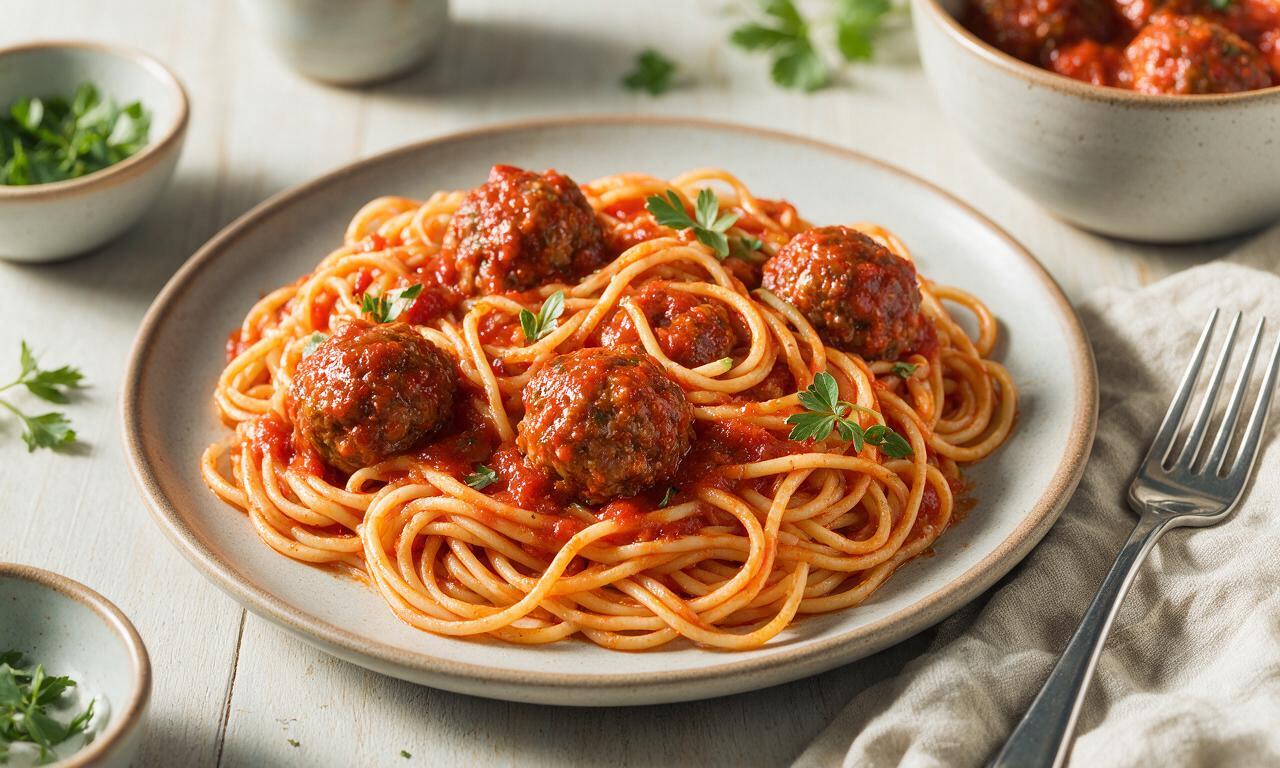 Spaghetti and Meatballs