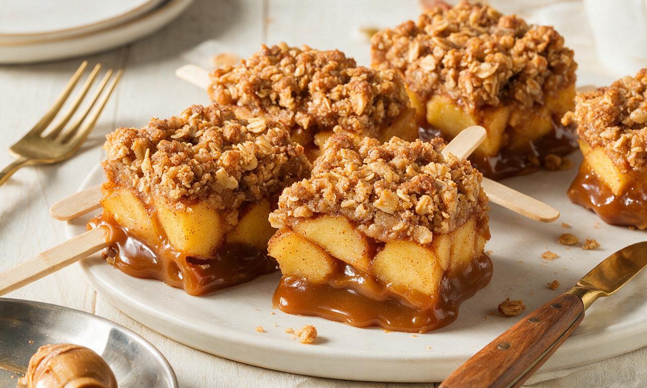Caramel Apple Bars