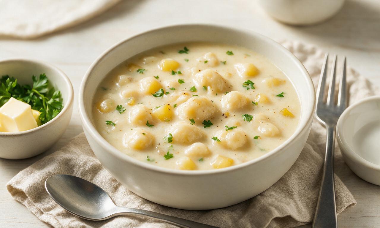 Knoephla Soup