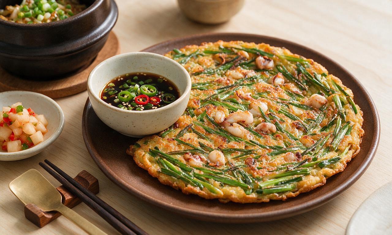 Seafood Pancake