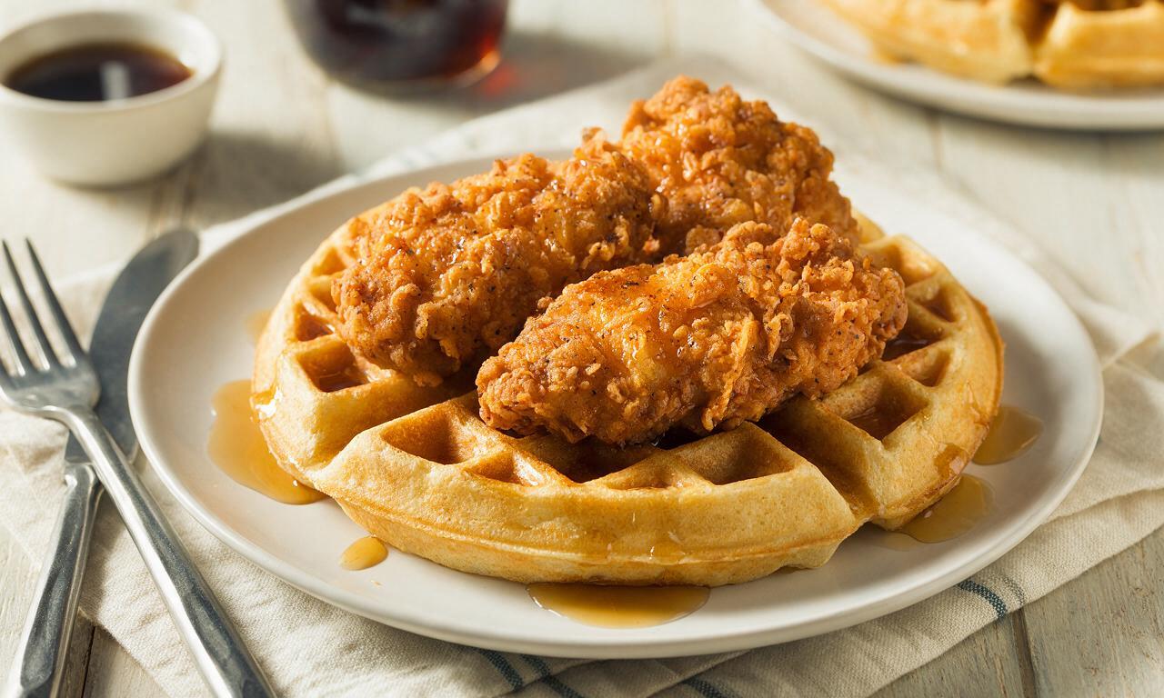 Chicken and Waffles (Soul Food)