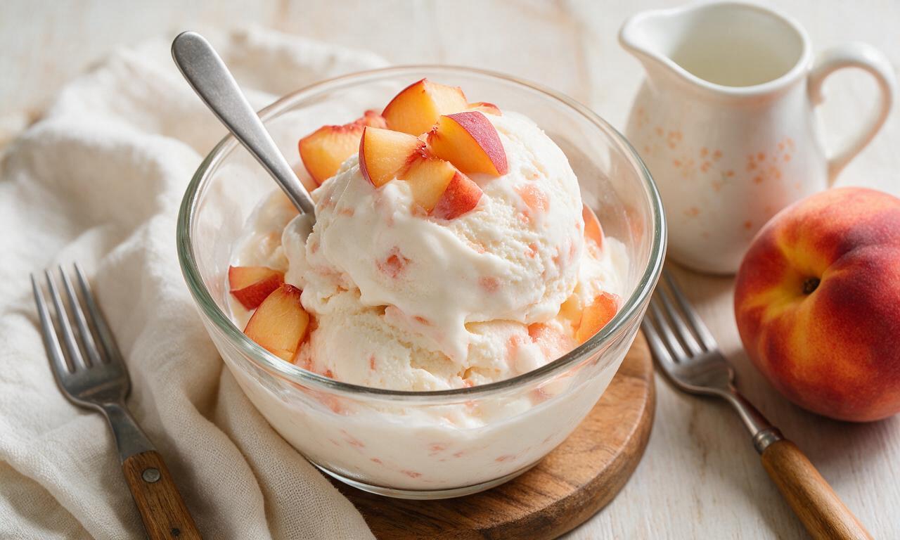 Peach Ice Cream