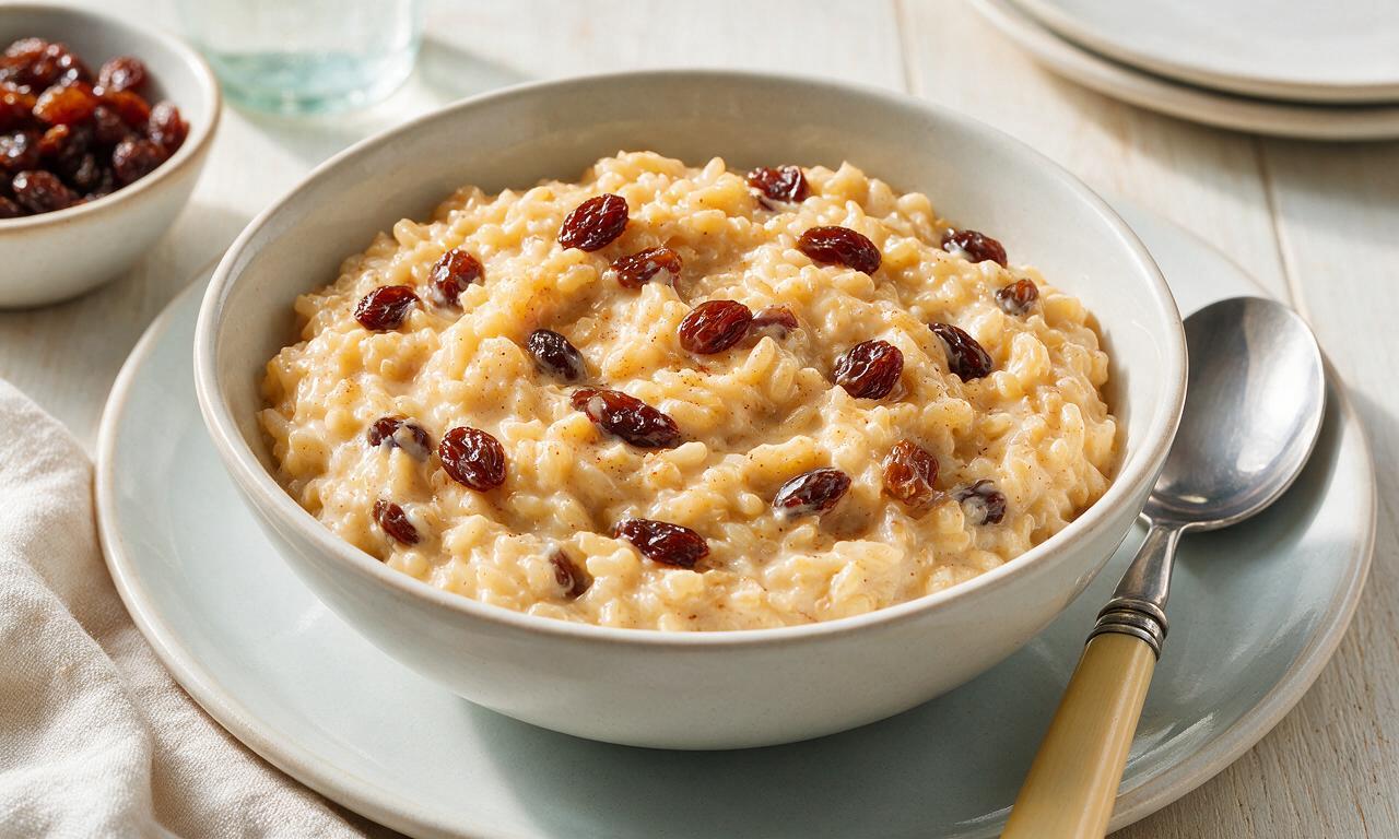 Raisin Rice Pudding