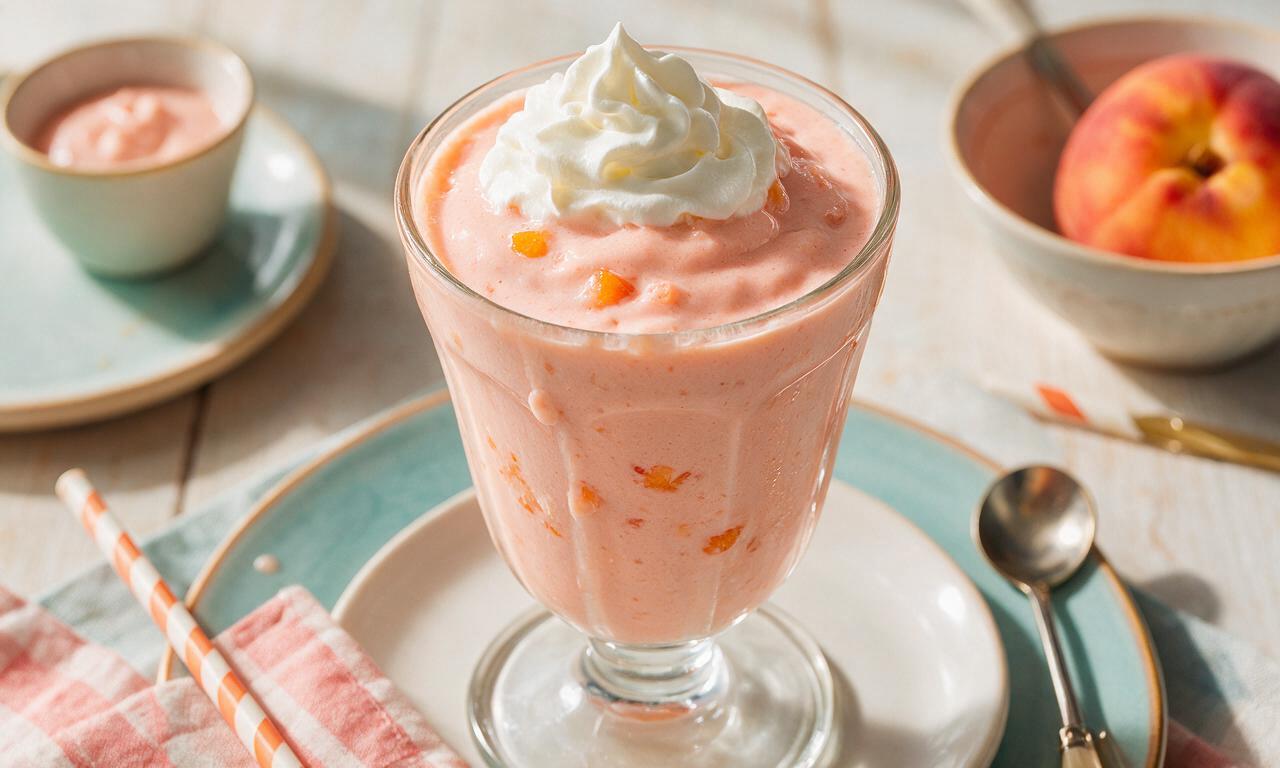 Peach Milkshake