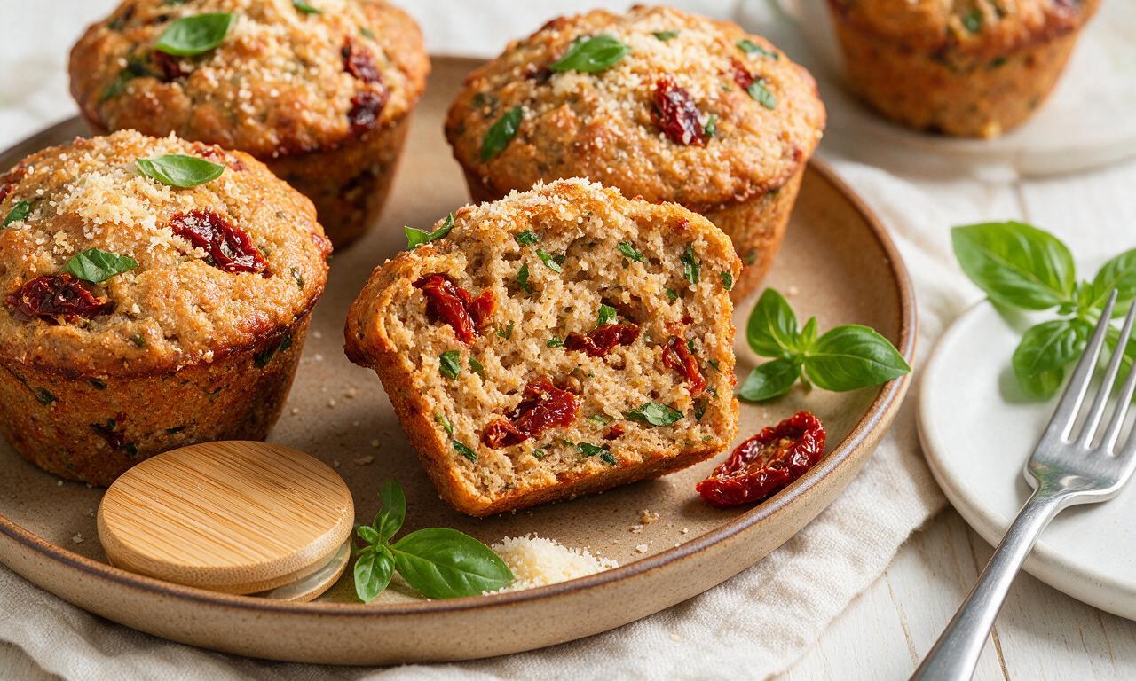 Sun-dried Tomato and Basil Muffin