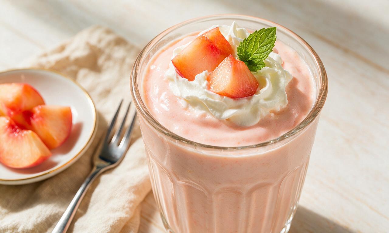 Peach Milkshake