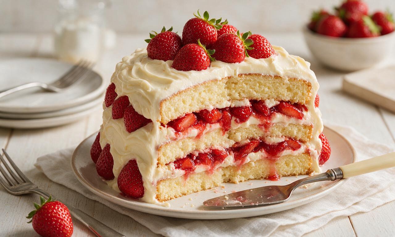 Strawberry Cake