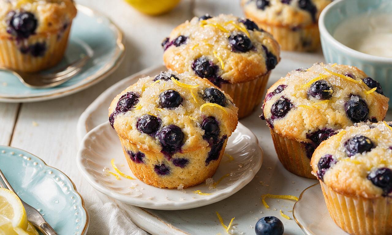 Lemon Blueberry Muffin