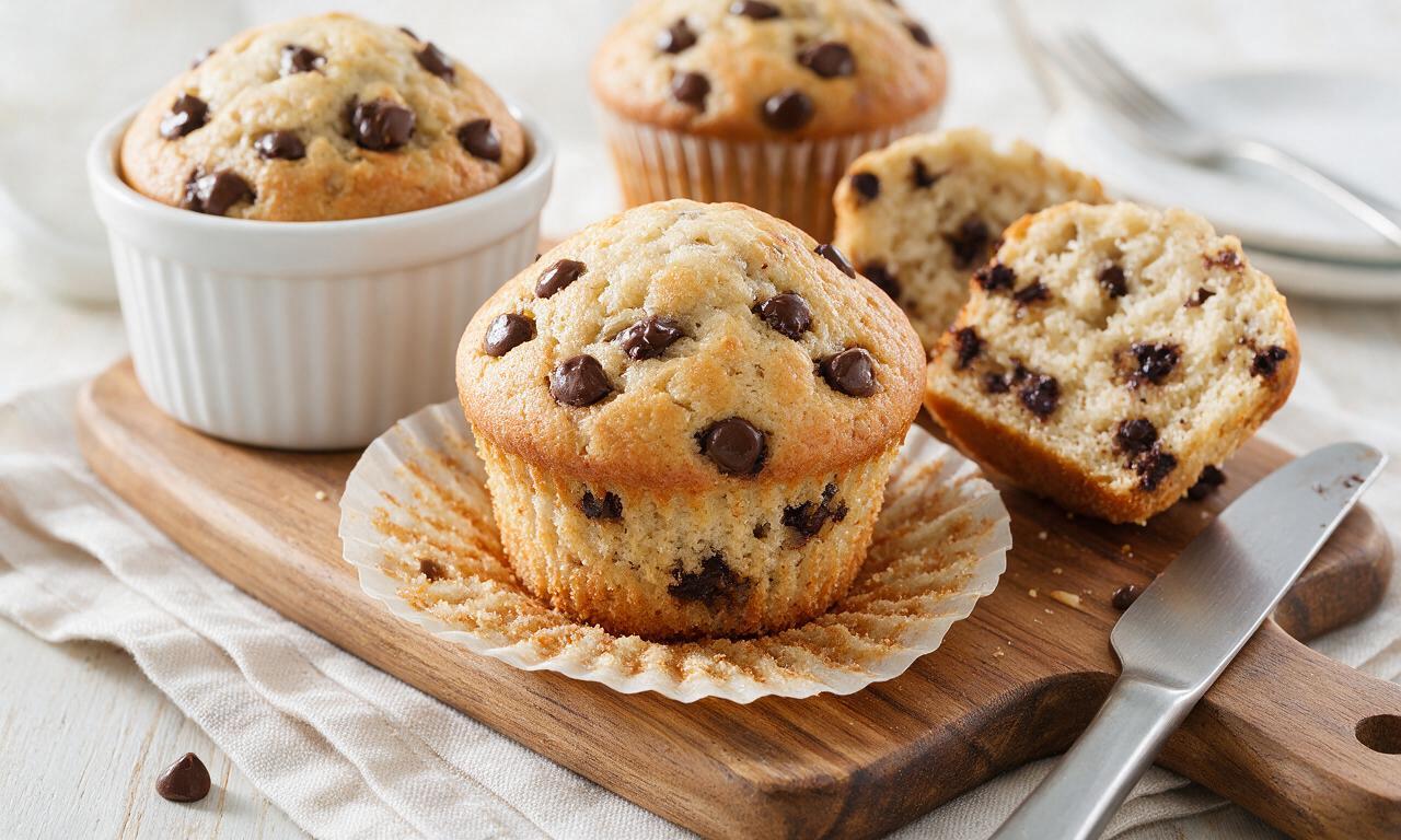 Banana Chocolate Chip Muffin