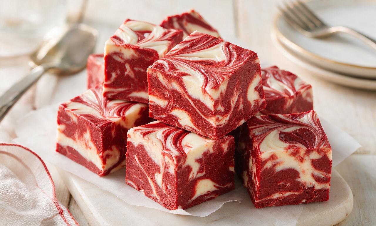 Red Velvet Fudge