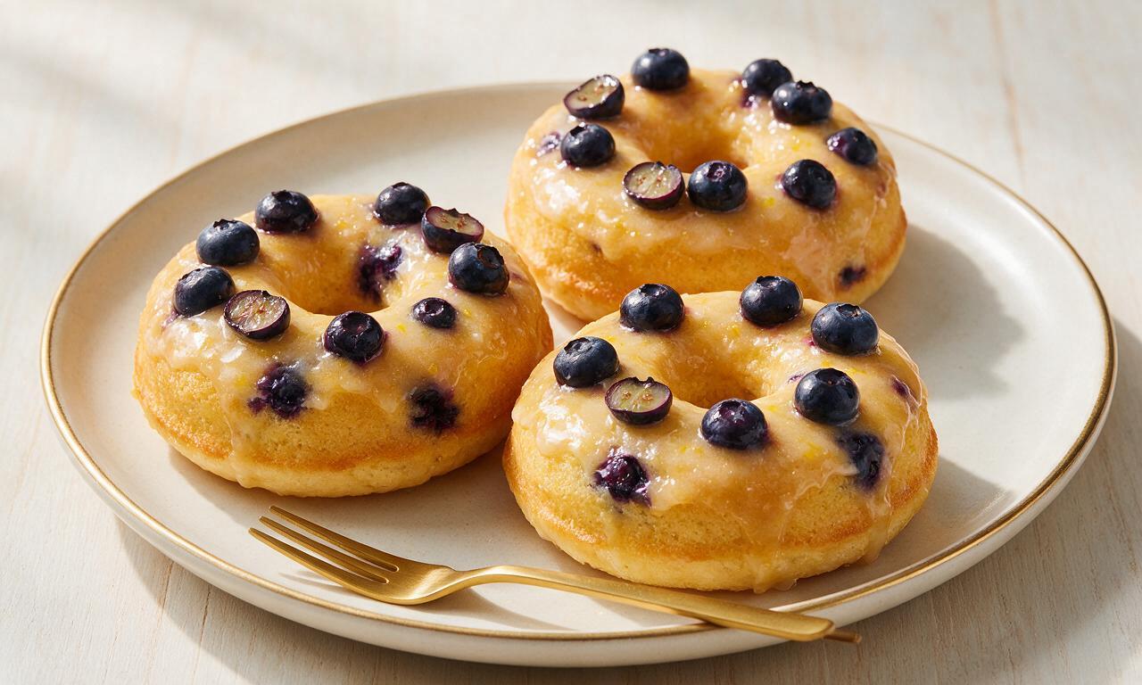 Blueberry Donuts
