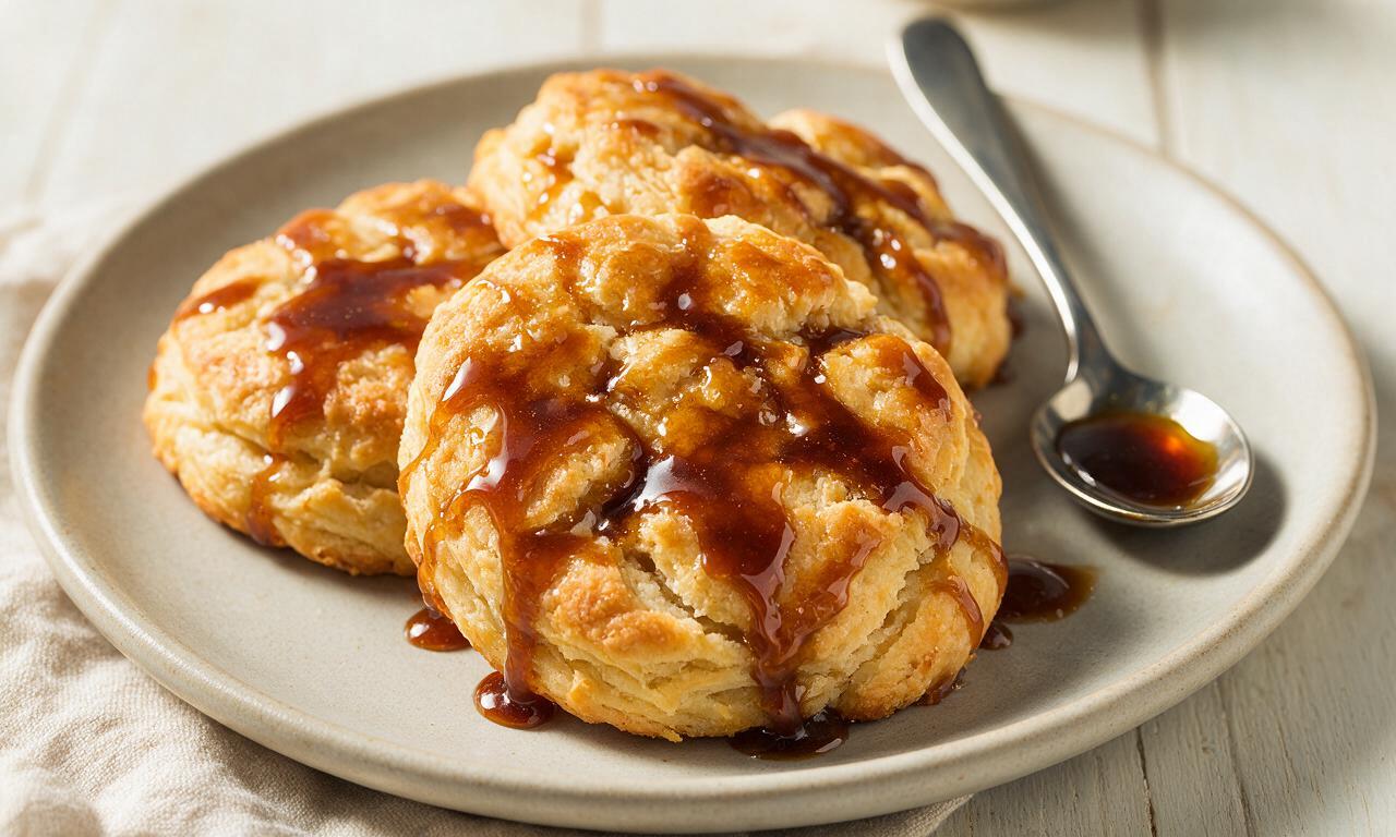 Butter Biscuits with Molasses