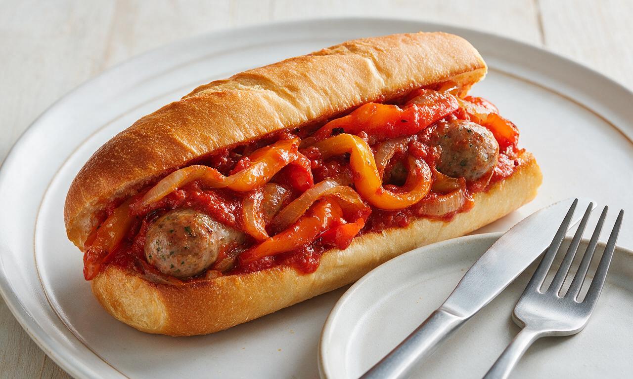 Italian Sausage Sandwich