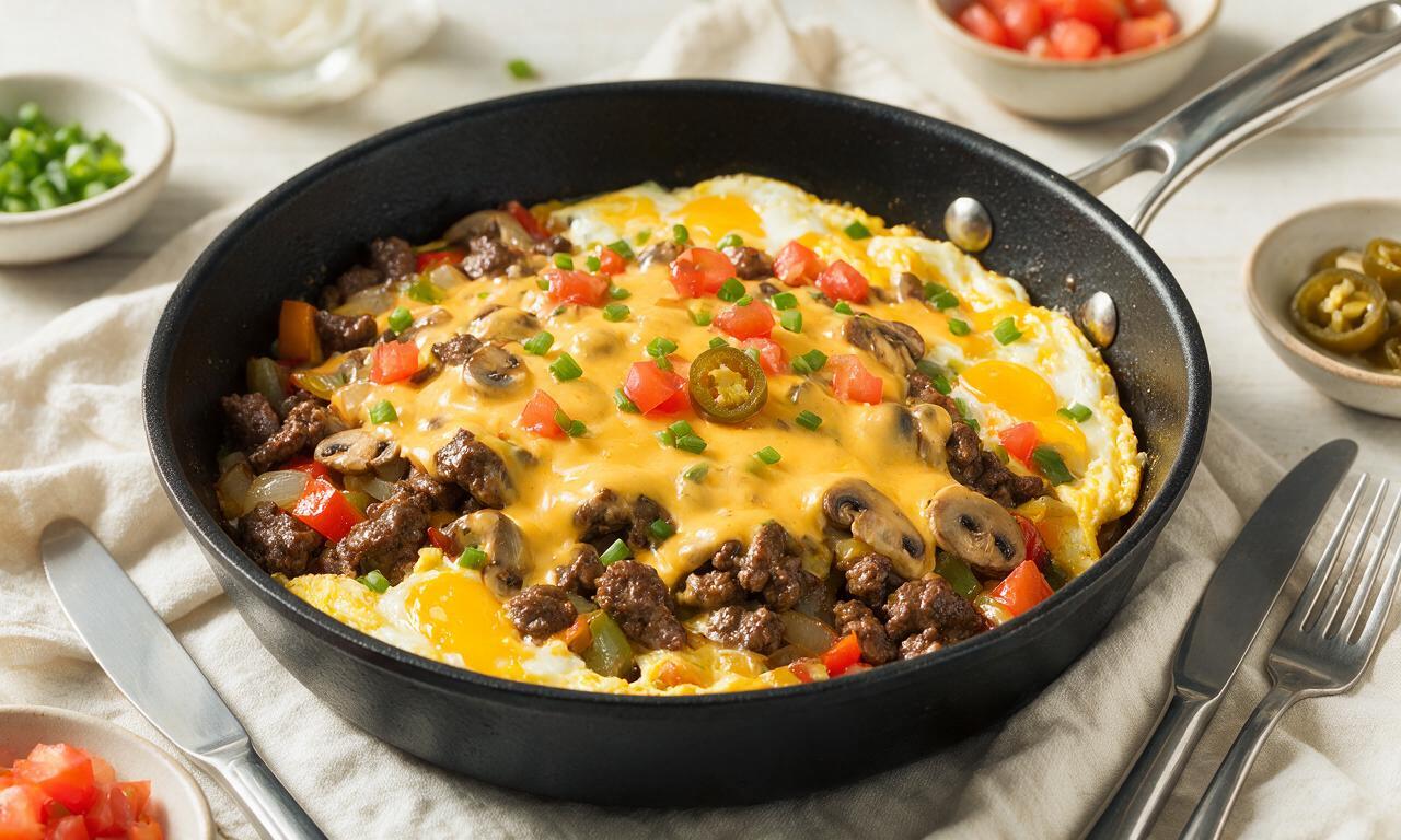 Philly Cheesesteak Breakfast