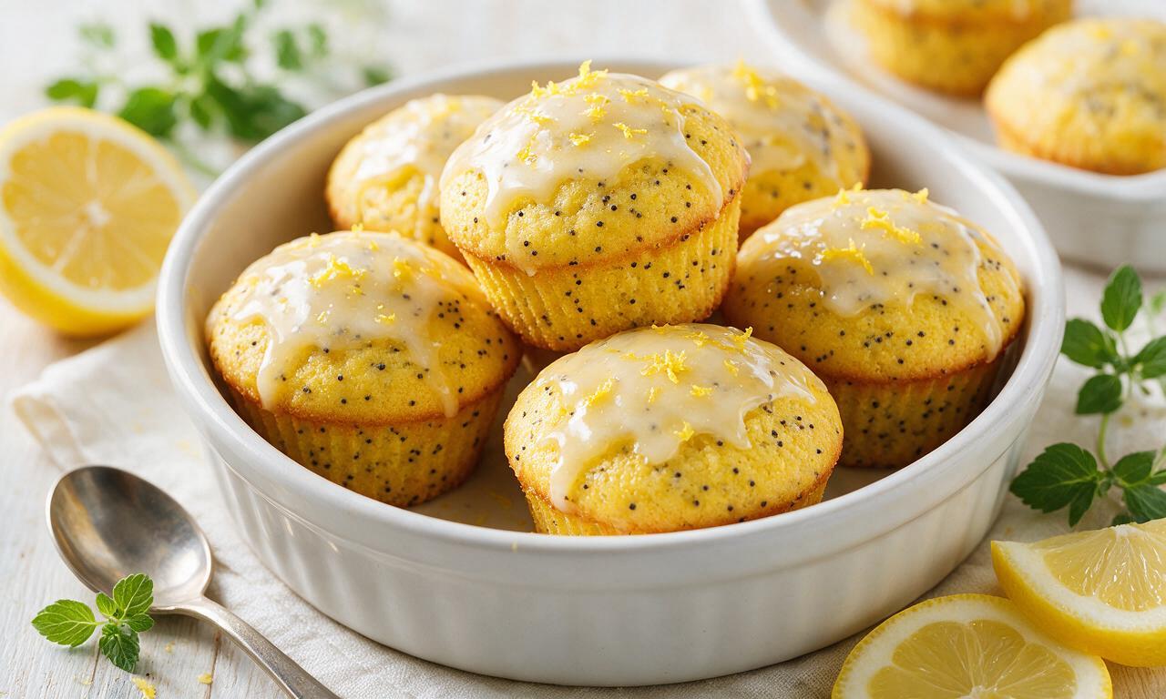 Lemon Poppy Seed Muffin