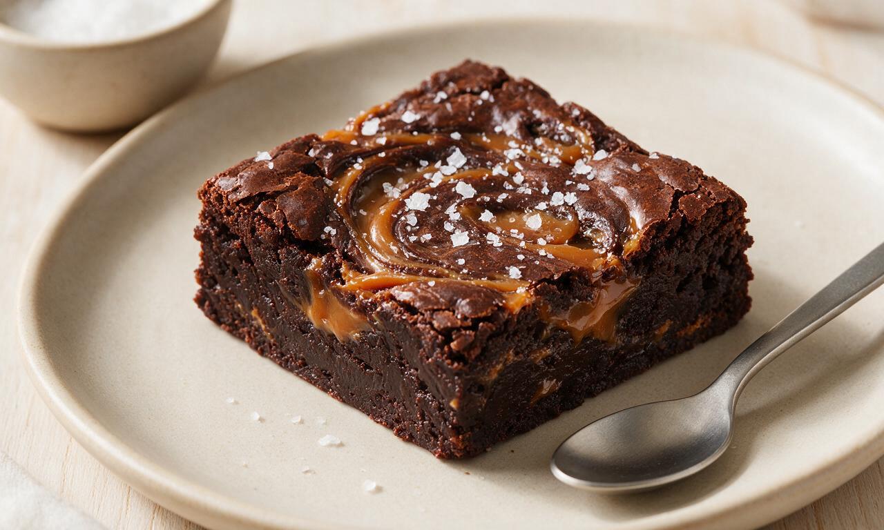 Salted Caramel Brownies