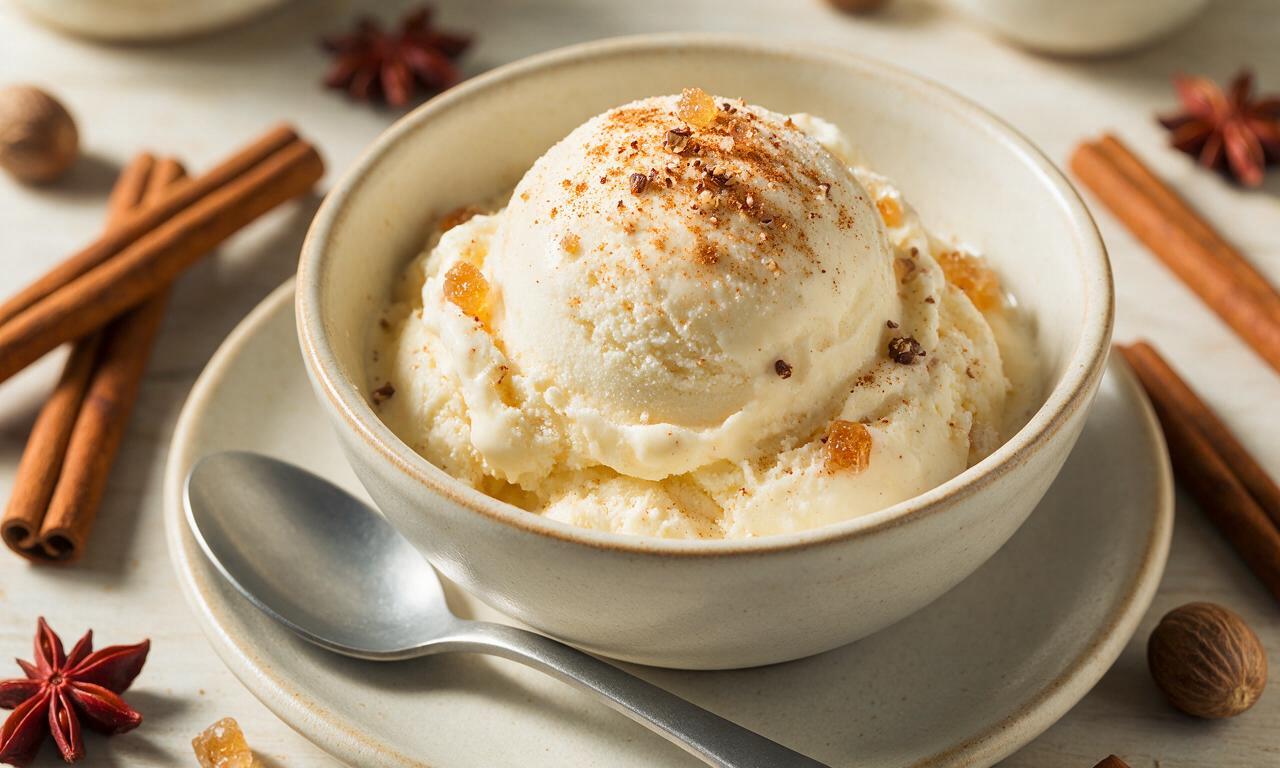 Eggnog Ice Cream