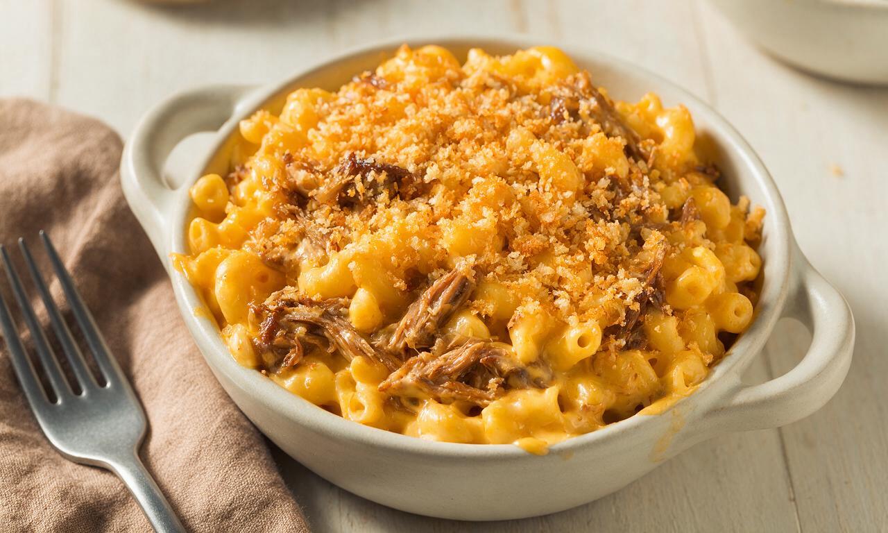 Pulled Pork Mac and Cheese