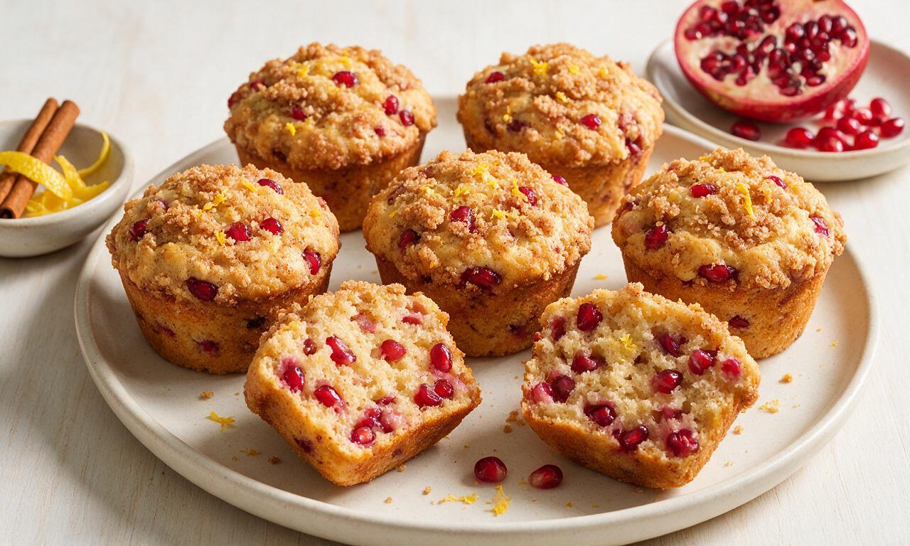 Pomegranate Muffin