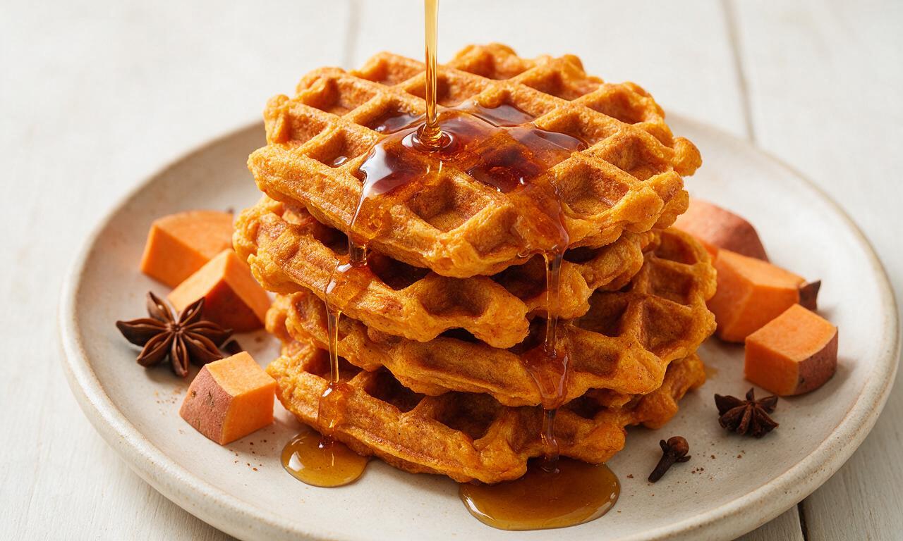 Sweet Potato Waffles