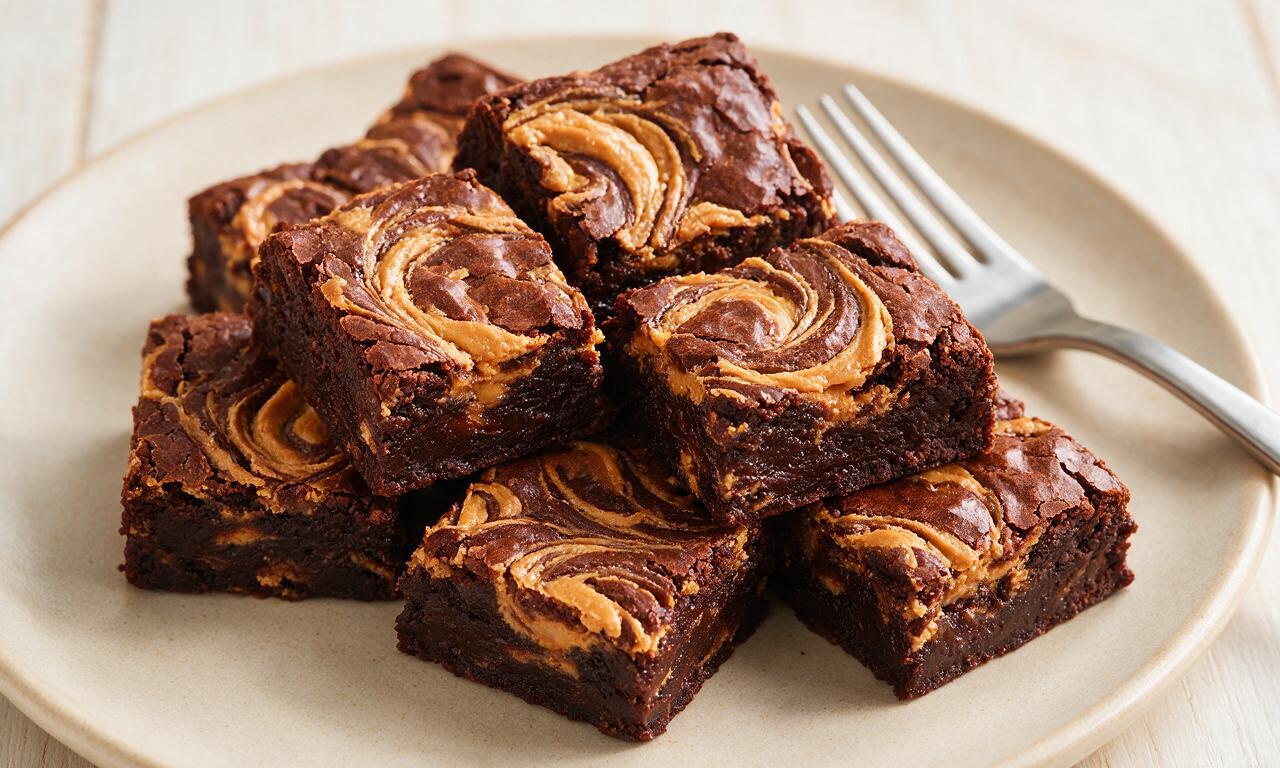 Peanut Butter Brownies