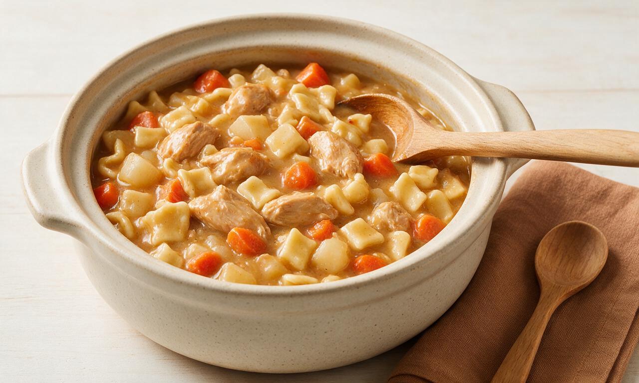 PA Dutch Chicken Pot Pie