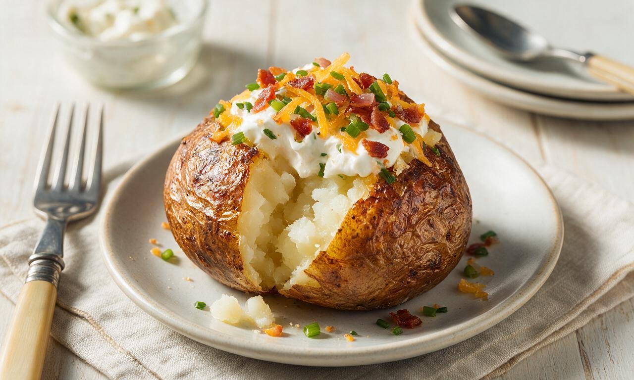 Smoked Baked Potato