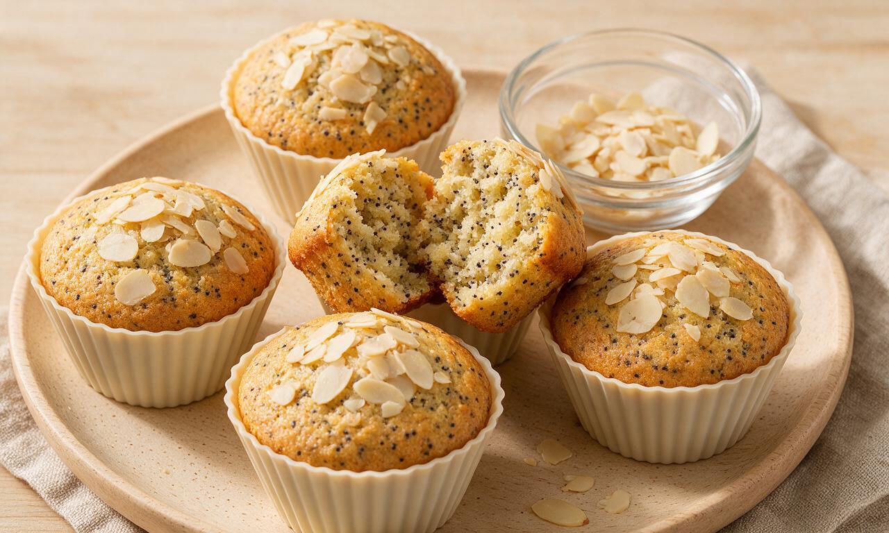 Almond Poppy Seed Muffin