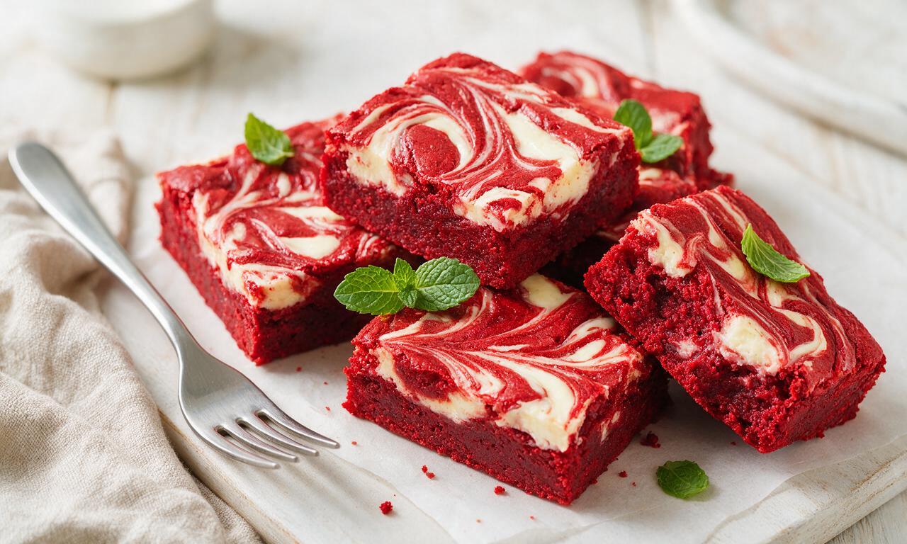 Red Velvet Brownies