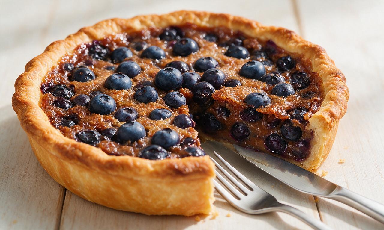 Blueberry Brown Butter Pie