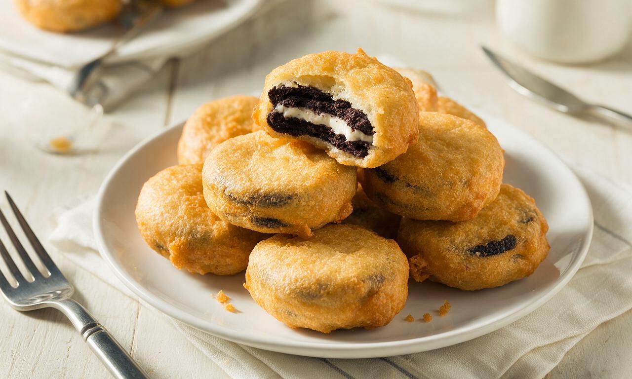 Deep-Fried Oreos