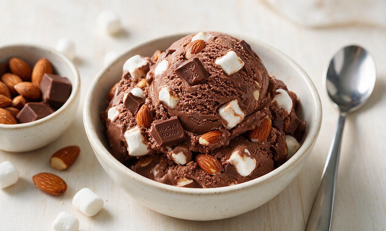 Rocky Road Ice Cream