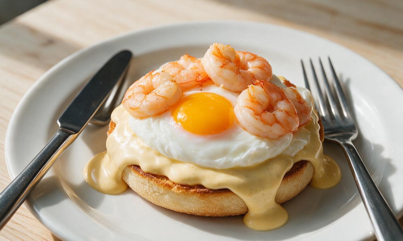 Shrimp Benedict