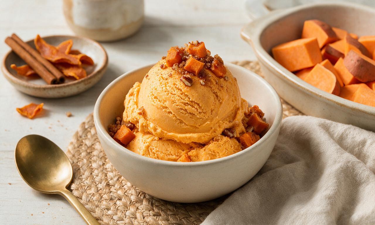 Sweet Potato Ice Cream