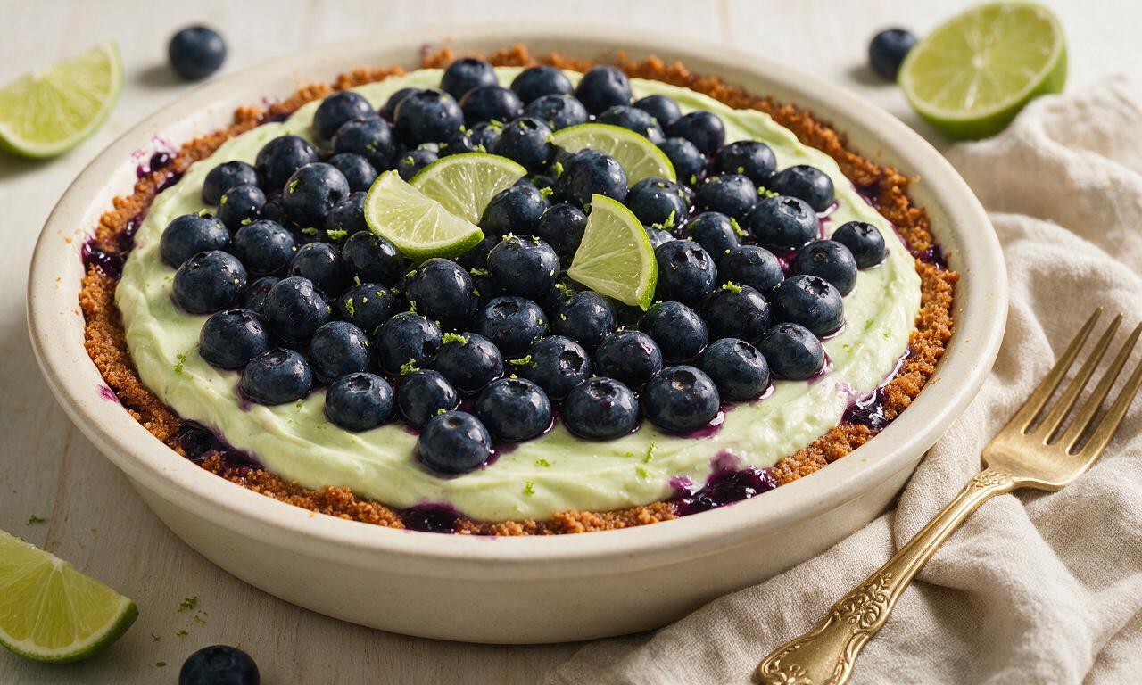 Blueberry Lime Pie