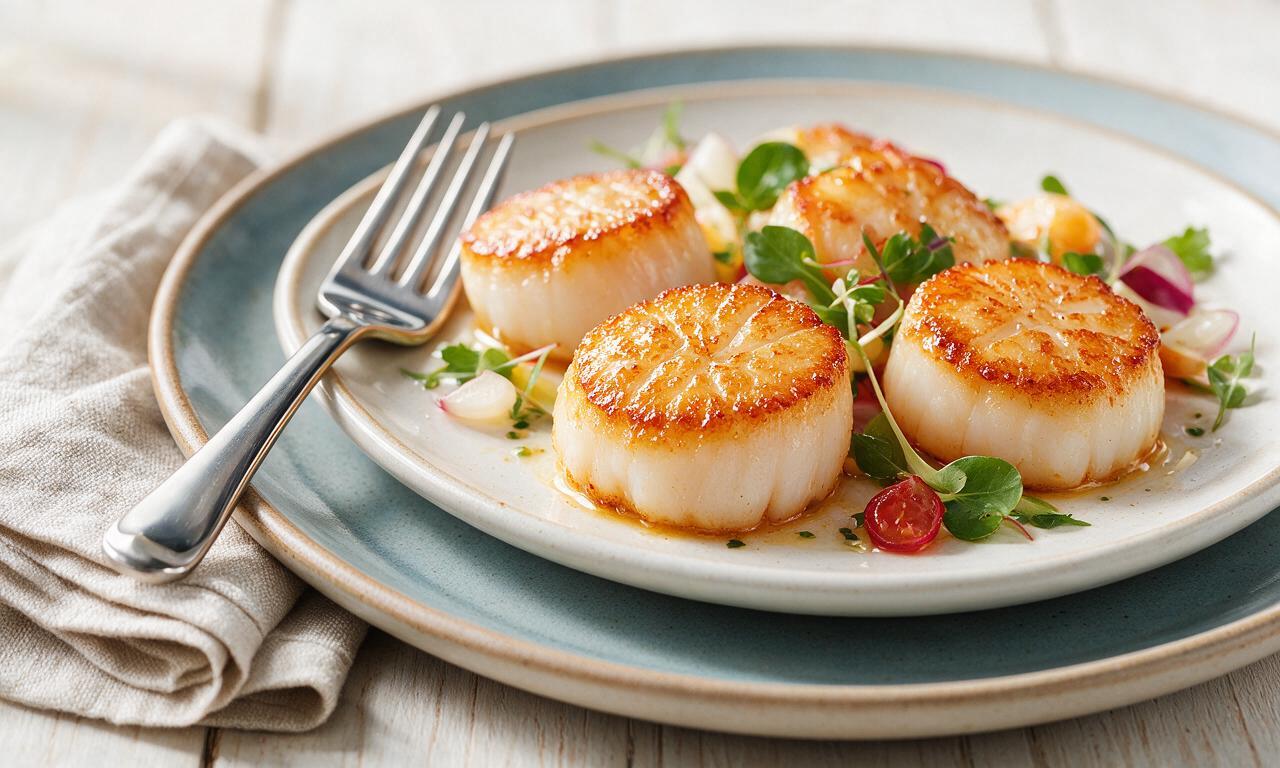 Scallops (Seared)