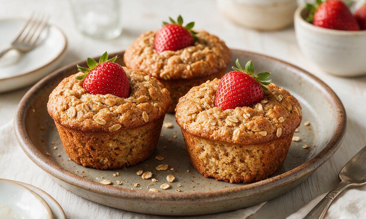 Old-Fashioned Oatmeal Muffin