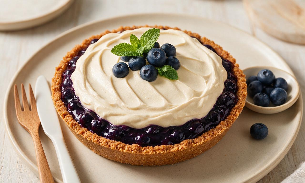 Blueberry Coffee / Espresso Pie