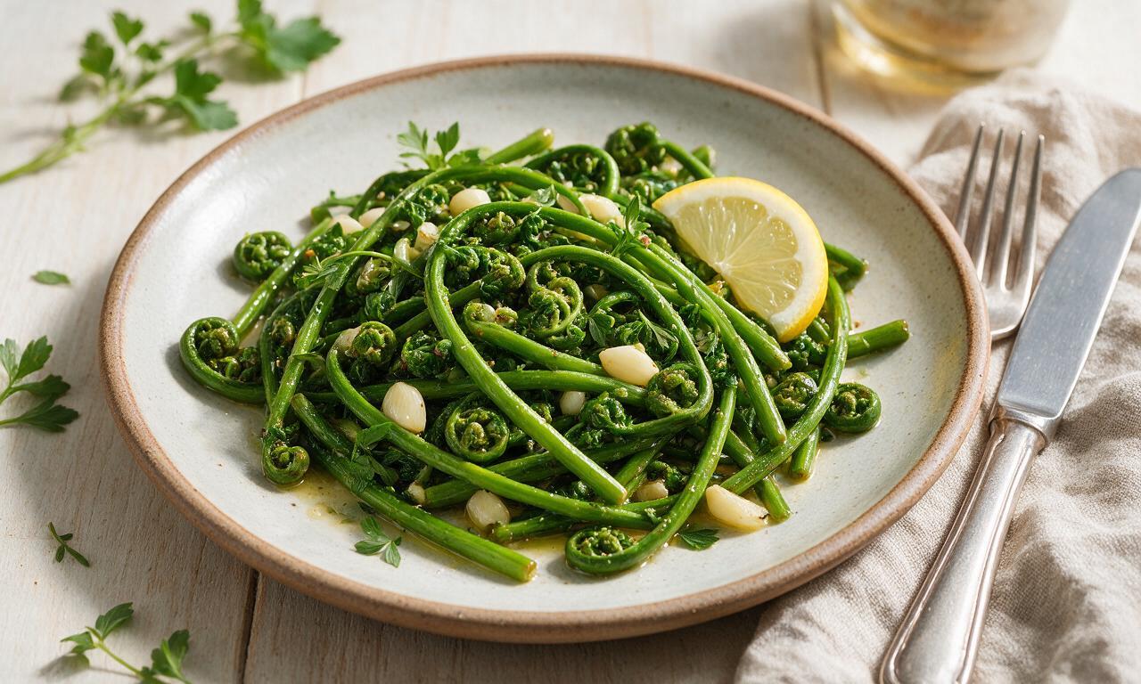 Fiddlehead Ferns