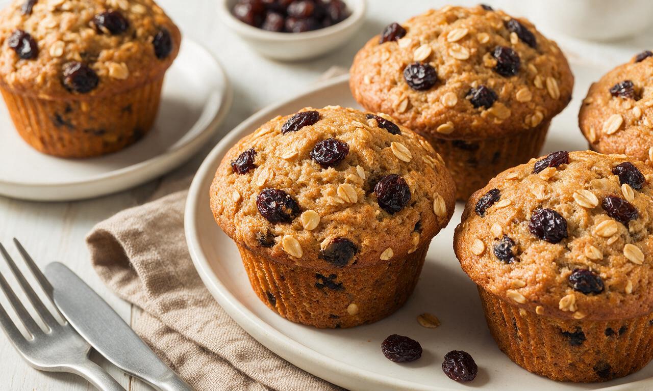 Oatmeal Raisin Muffin