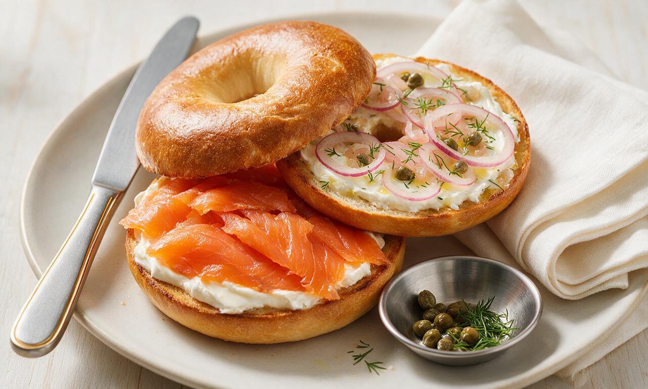 Bagel with Lox