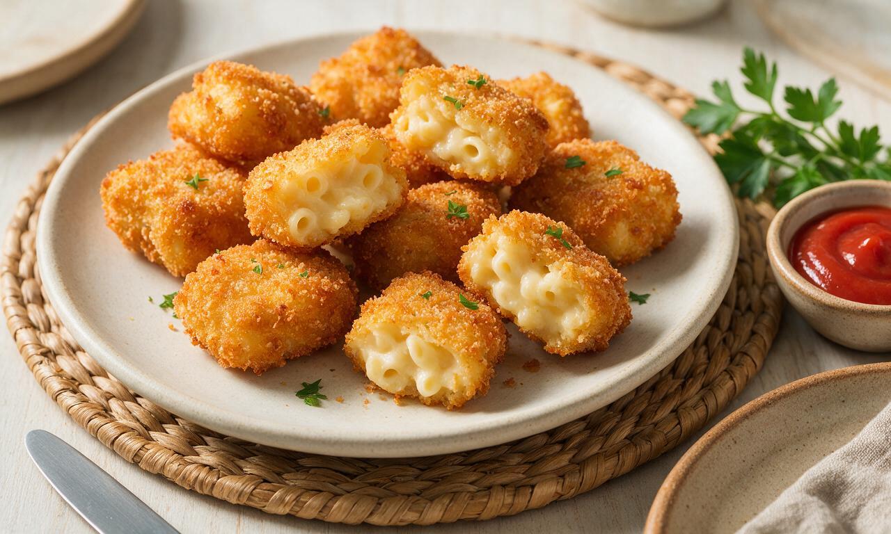 Fried Mac & Cheese Bites