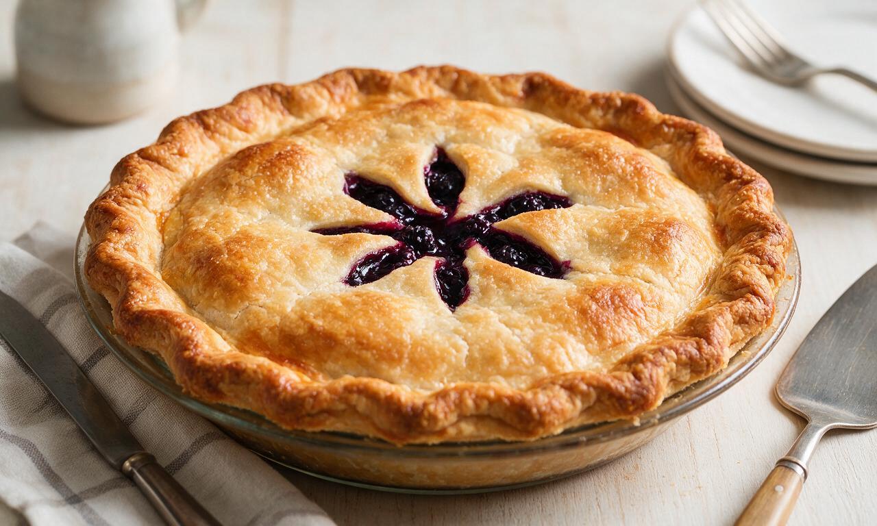 Olallieberry Pie