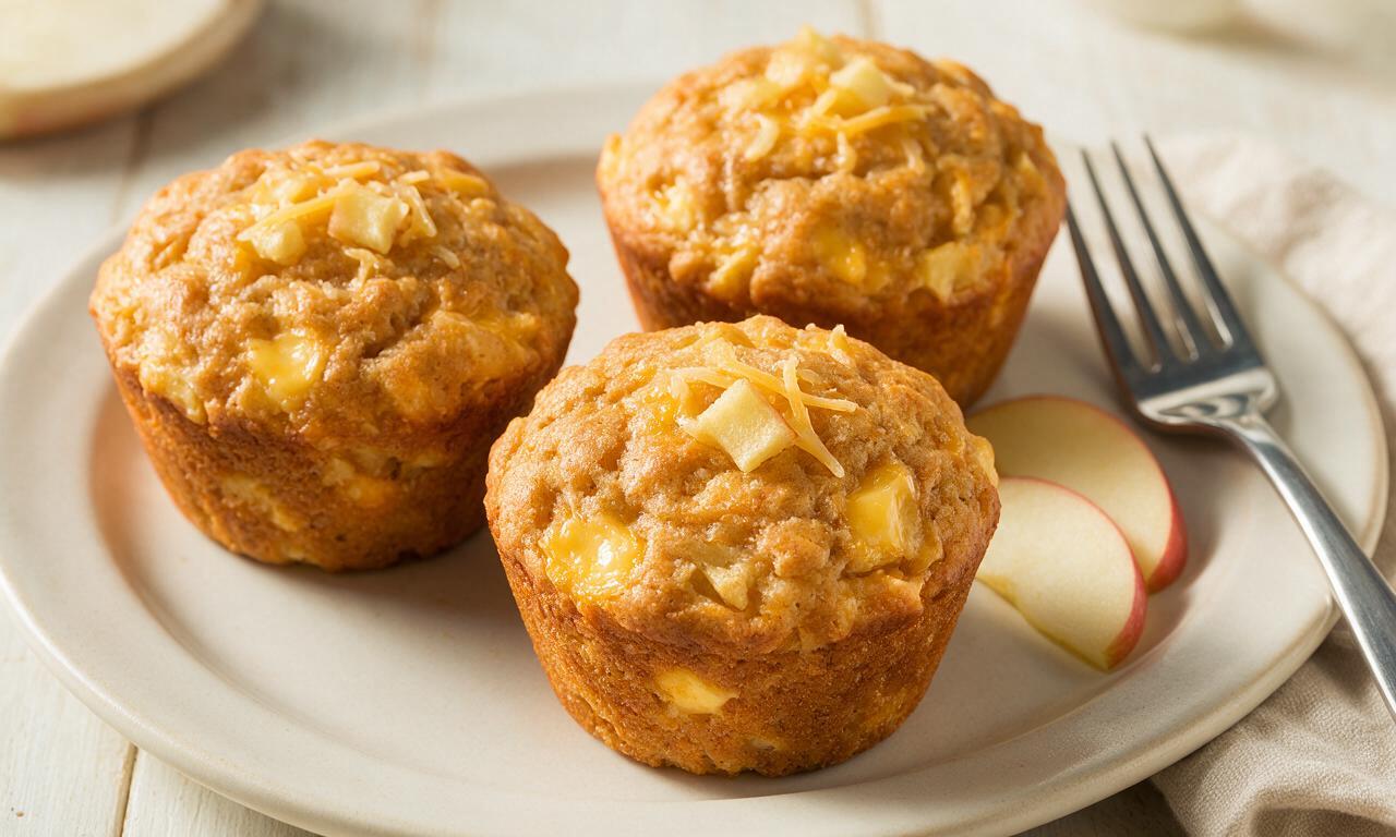 Apple Cheddar Muffin
