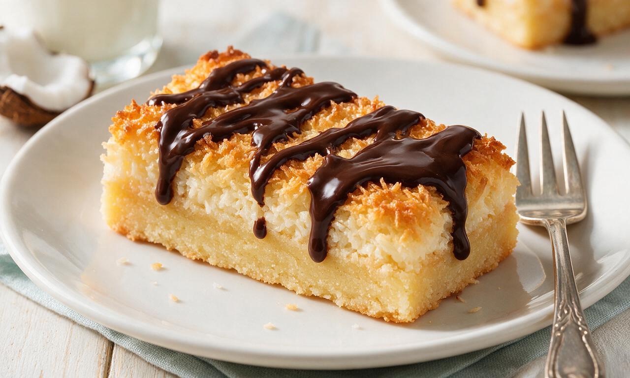 Coconut Macaroon Bars